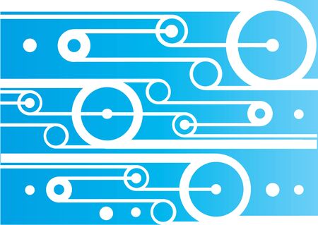 Abstract vector background with circlesのイラスト素材