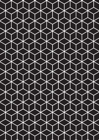 Illustration of 3D Cubes.のイラスト素材