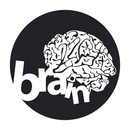 Brain Illustrationのイラスト素材