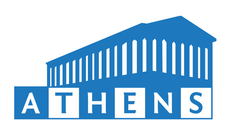 Athens, Parthenon - Greeceのイラスト素材