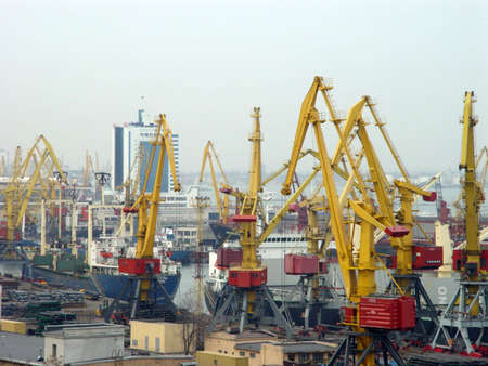 Odessa sea port