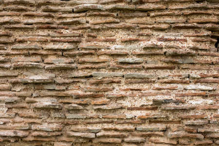 fragment of the old stone wall of the fortress of Constantinopleの写真素材
