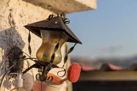 Outdoor wall lampの写真素材