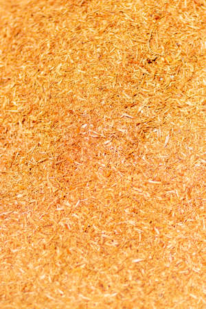 Sawdust or wood dust texture background.の写真素材