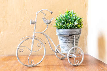 Decorative flower shaped potの写真素材