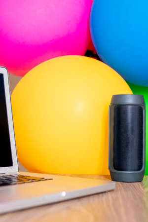 When a party is organized in the office.の写真素材