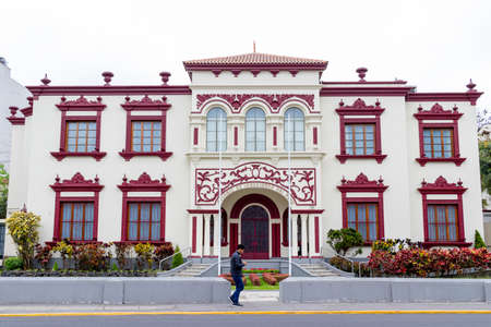 LIMA, PERU - SEP 08TH 2019: College of Engineers of Peru, in the city of Lima. Peruのeditorial素材