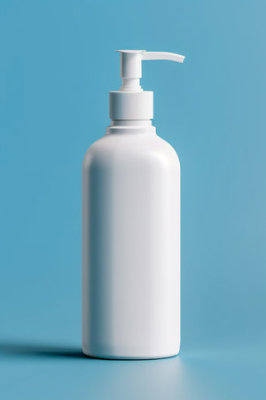 White hand cream container mockupの素材