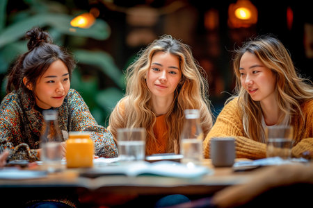 Young Women Pioneering Future Innovation Leadershipの素材