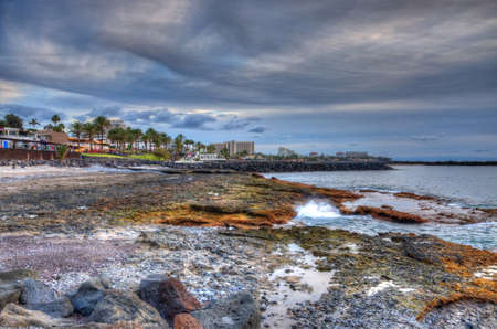 Shore of the atlantic ocean, Tenerife, Canarian Islandsのeditorial素材
