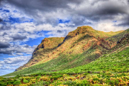 North-west coast of Tenerife near Punto Teno Lighthouse, Canarian Islandsの写真素材