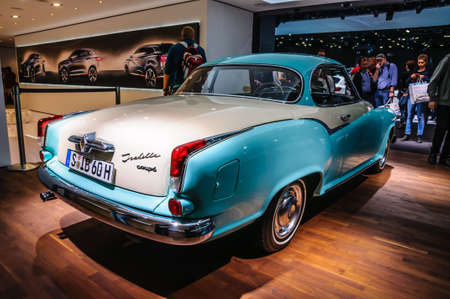 FRANKFURT - SEPT 2015: presented at IAA International Motor Show on September 20, 2015 in Frankfurt, Germanyのeditorial素材