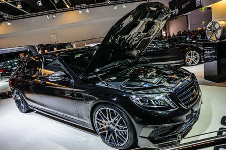 FRANKFURT - SEPT 2015: Brabus Mercedes-Maybach Rocket 900 presented at IAA International Motor Show on September 20, 2015 in Frankfurt, Germanyのeditorial素材
