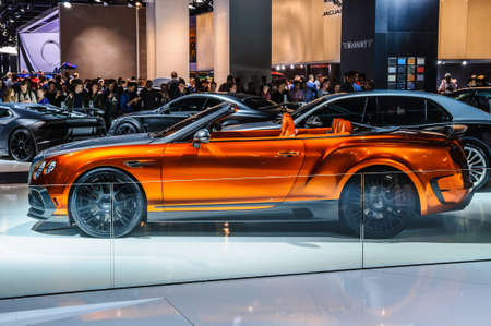 FRANKFURT - SEPT 2015: Mansory Bentley Continental GTC presented at IAA International Motor Show on...