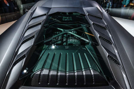 FRANKFURT - SEPT 2015: presented at IAA International Motor Show on September 20, 2015 in Frankfurt, Germanyのeditorial素材