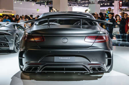 FRANKFURT - SEPT 2015: presented at IAA International Motor Show on September 20, 2015 in Frankfurt, Germanyのeditorial素材