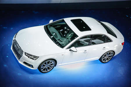 FRANKFURT - SEPT 2015: Audi 3.0 TDI quattro presented at IAA International Motor Show on September...