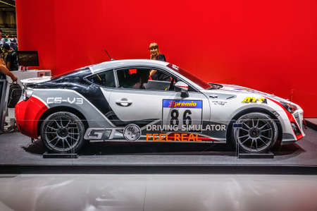 FRANKFURT - SEPT 2015: Toyota CS-V3 GT WTCC WRC presented at IAA International Motor Show on...