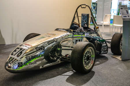 FRANKFURT - SEPT 2015: electric car Racetech RTo7 presented at IAA International Motor Show on...