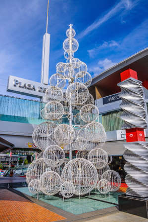 TENERIFE, SPAIN - DEC 2012: Balls carcass monument on December 6, 2012 in Tenerife, Spain.のeditorial素材