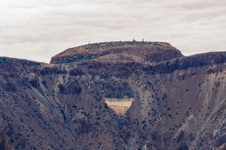 Desert sands of Teide volcano in Tenerife, Spain.