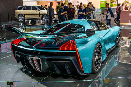 FRANKFURT, GERMANY - SEPT 2019: , IAA International Motor Show Auto Exhibtion.のeditorial素材