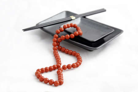 some objects of asian cultureの写真素材