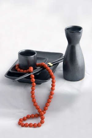 some objects of asian cultureの写真素材