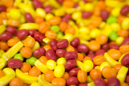 a photo of multi-colored Sweet Food