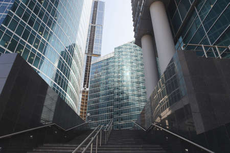 a photo of modern industrial building