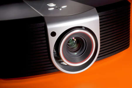 a photo of home cinema projector