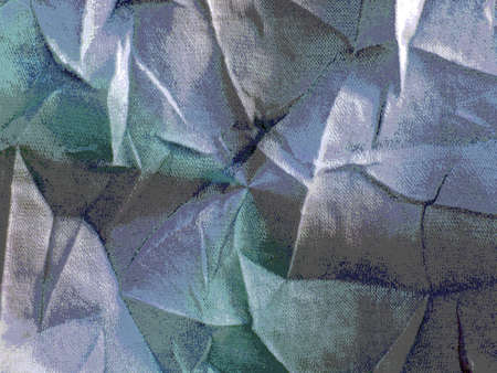 Textured background with ridges and pleasing purples and greens.の写真素材