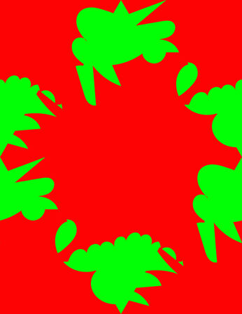 Strange of shape. Vector seamless patterns can be used for wallpaper pattern fills .のイラスト素材