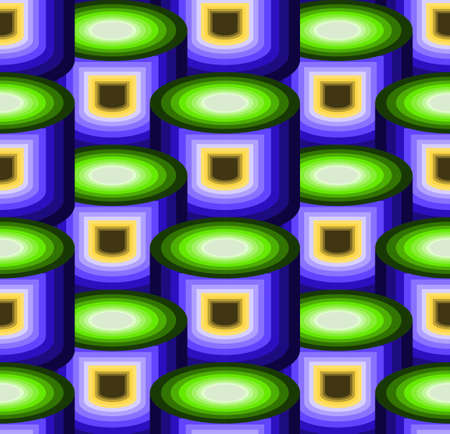 Can abstract pattern  Vector seamless patterns can be used for wallpaper pattern fills and background のイラスト素材