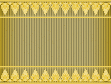Thai Kra Jung card board texture for note or congratulate.のイラスト素材