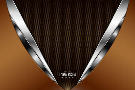 Elegant metallic background.Luxury with silver glossy.Layout for banner, business, presentations, flyers, posters.Vector illustration.Eps10のイラスト素材