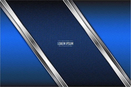 Elegant metallic background.Blue technology concept.Layout for banner, business, presentations, flyers, posters.Vector illustration.Eps10のイラスト素材