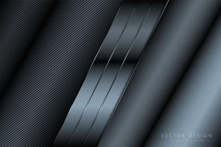 Metallic of blue with dark space technology concept.のイラスト素材