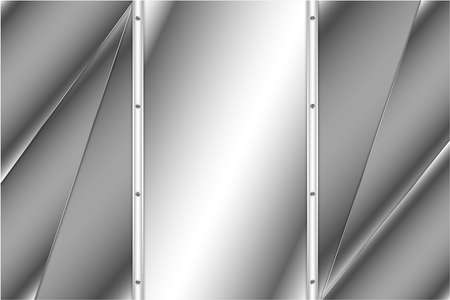 Metallic background.Gray and silver luxury metal modern design.のイラスト素材