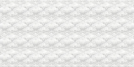 Abstract geometric seamless pattern design modern. Luxury of floral white and gray elegant background for upholstery, carpet,wallpaper,clothing,wrapping,batik,fabric. Vector illustration.Eps10のイラスト素材