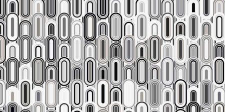 Geometric pattern luxury gray background with circle overlapping modern design