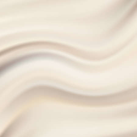 Abstract background with smooth silk texture brown fabric design modernのイラスト素材