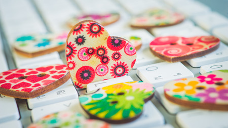 wooden hearts