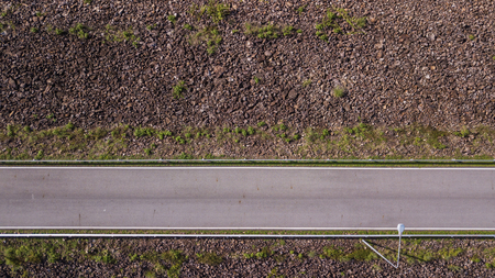 Aerial view of countryside in chiang mai Thailand.の写真素材