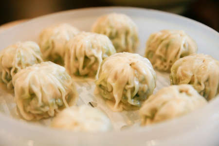 Korean Dumplingの写真素材