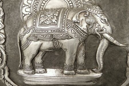 The elephant wallの素材