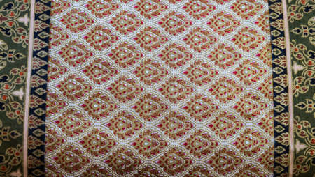 Thai fabric patternの写真素材
