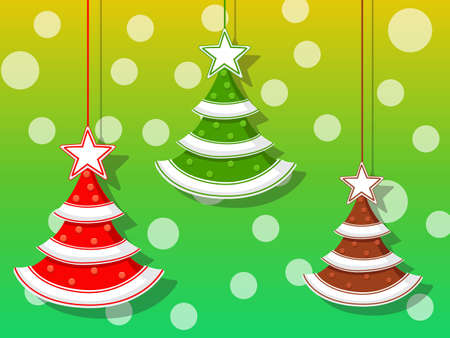 Christmas holidays three icons, Happy New Year and decoration element. Vector illustration.のイラスト素材