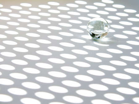 Marble On Spot Lightの写真素材