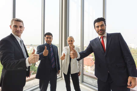 group of business people, teamwork successful.の写真素材